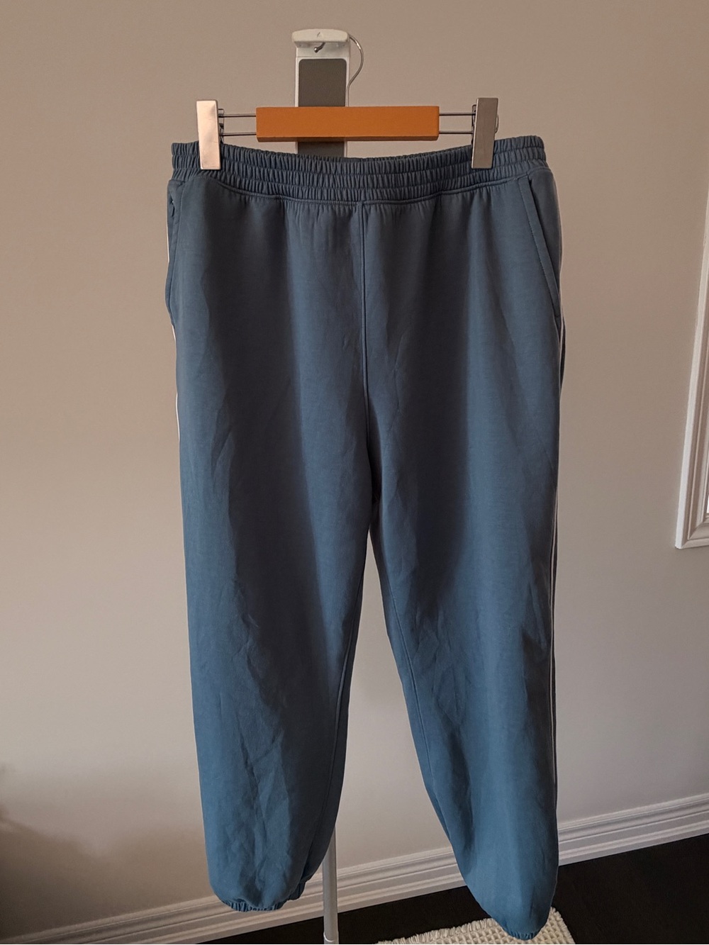 YPB Women's NEOKNIT Elastic Waist Joggers in Slate Blue